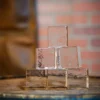 Clear cubes