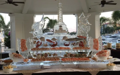 Creative Seafood Display Ideas with Ice for Restaurants, Events & Galas