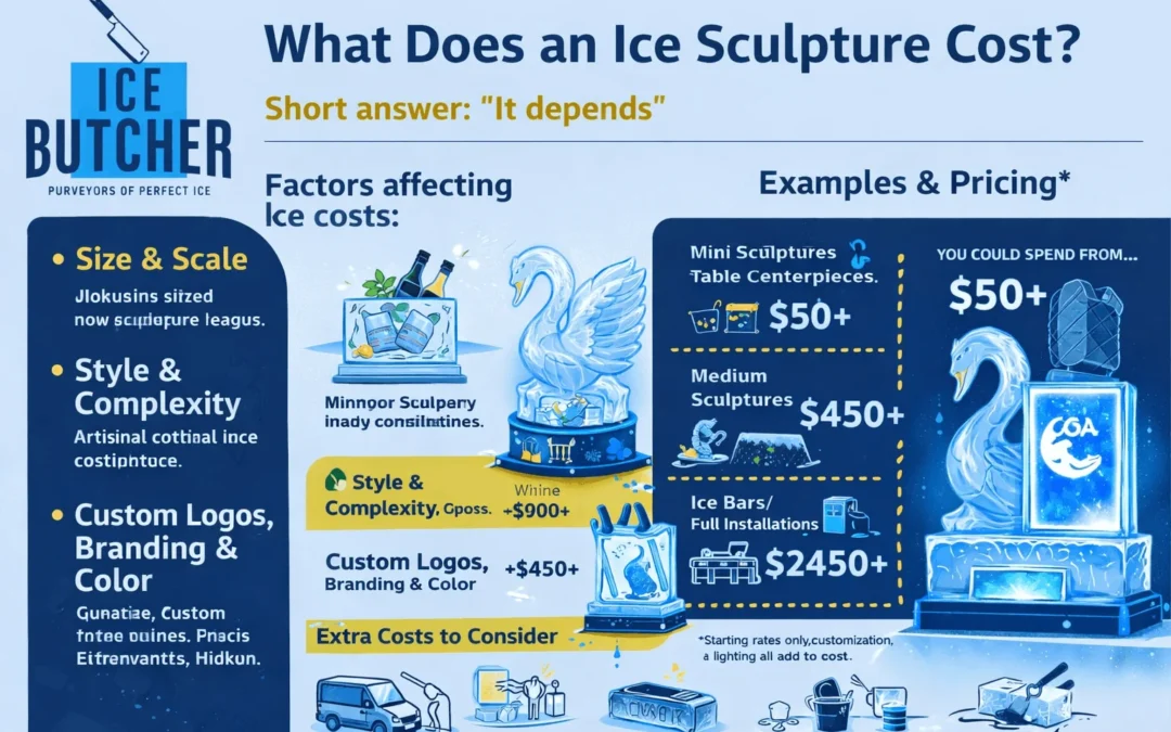 How Much Does an Ice Sculpture Cost? Full Guide to Pricing & What Affects the Cost